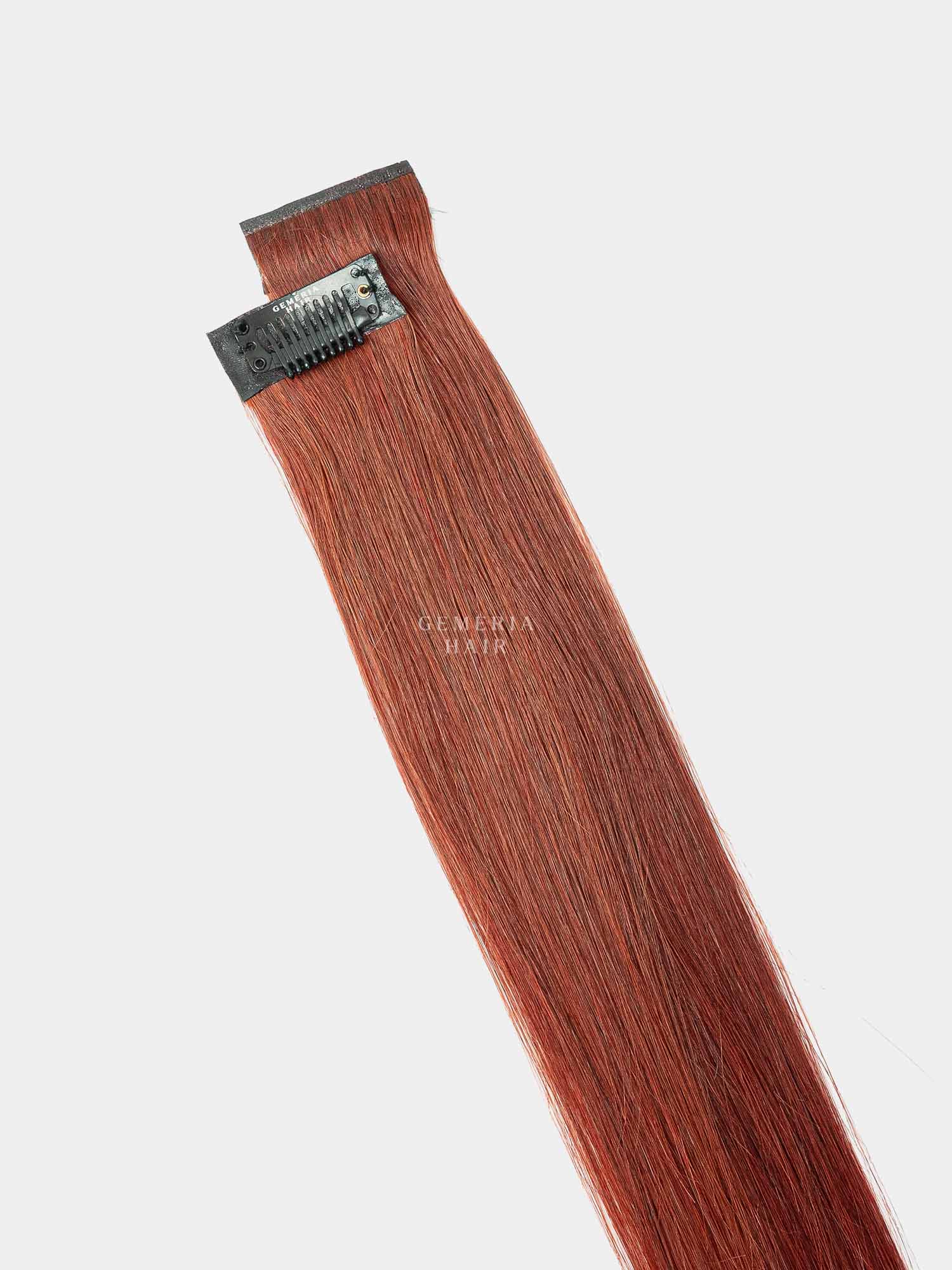 Mahogany Red Single Clip Highlights