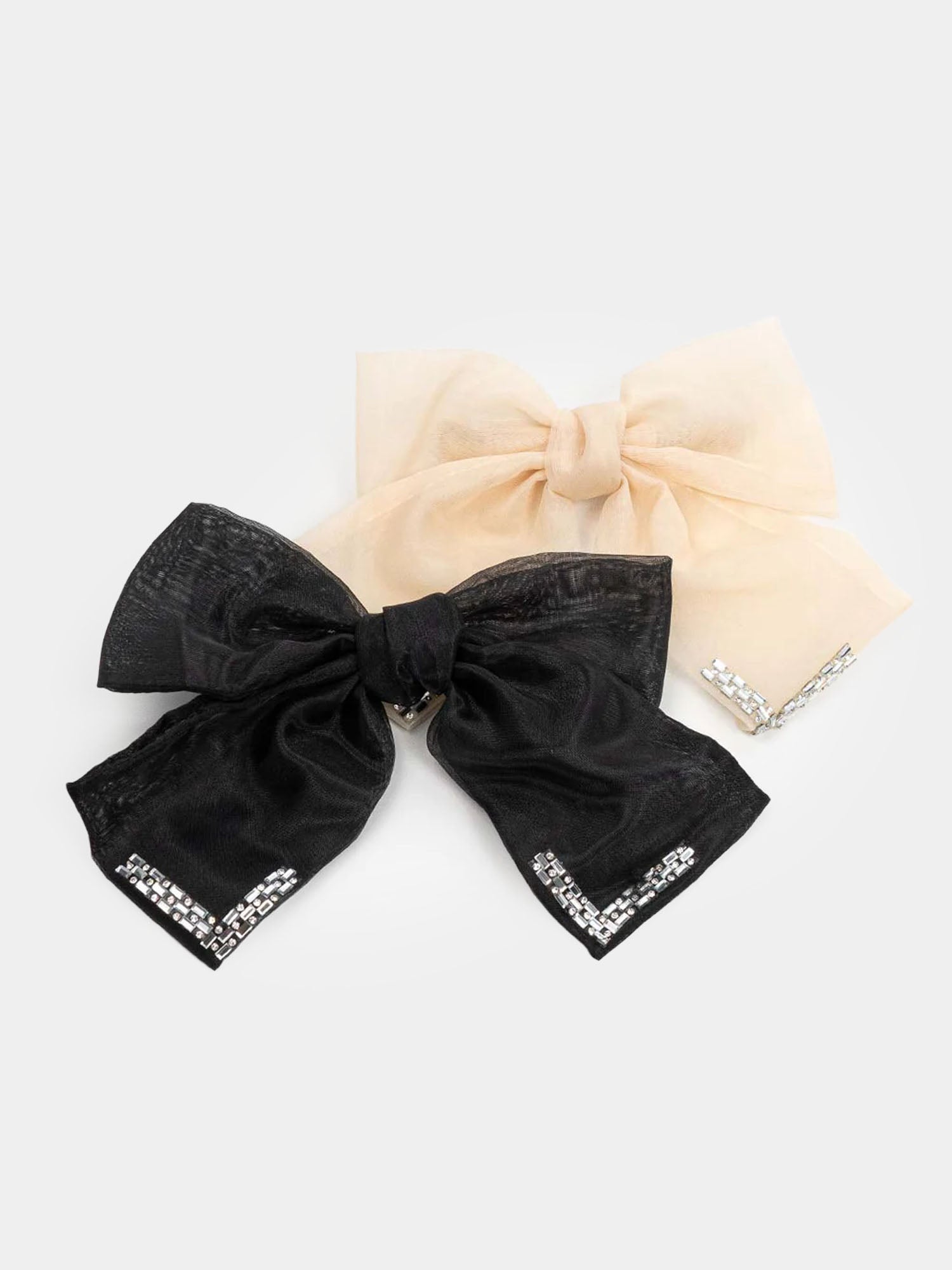 Style Edge Hair Bow Barrette