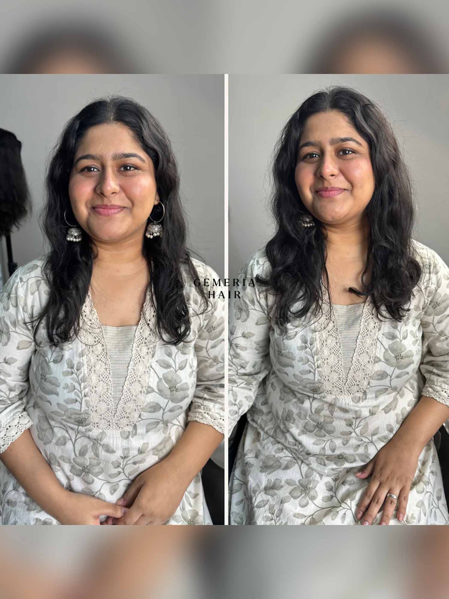 Classic | 2 Piece Set Clip-In Volumizer | Wavy