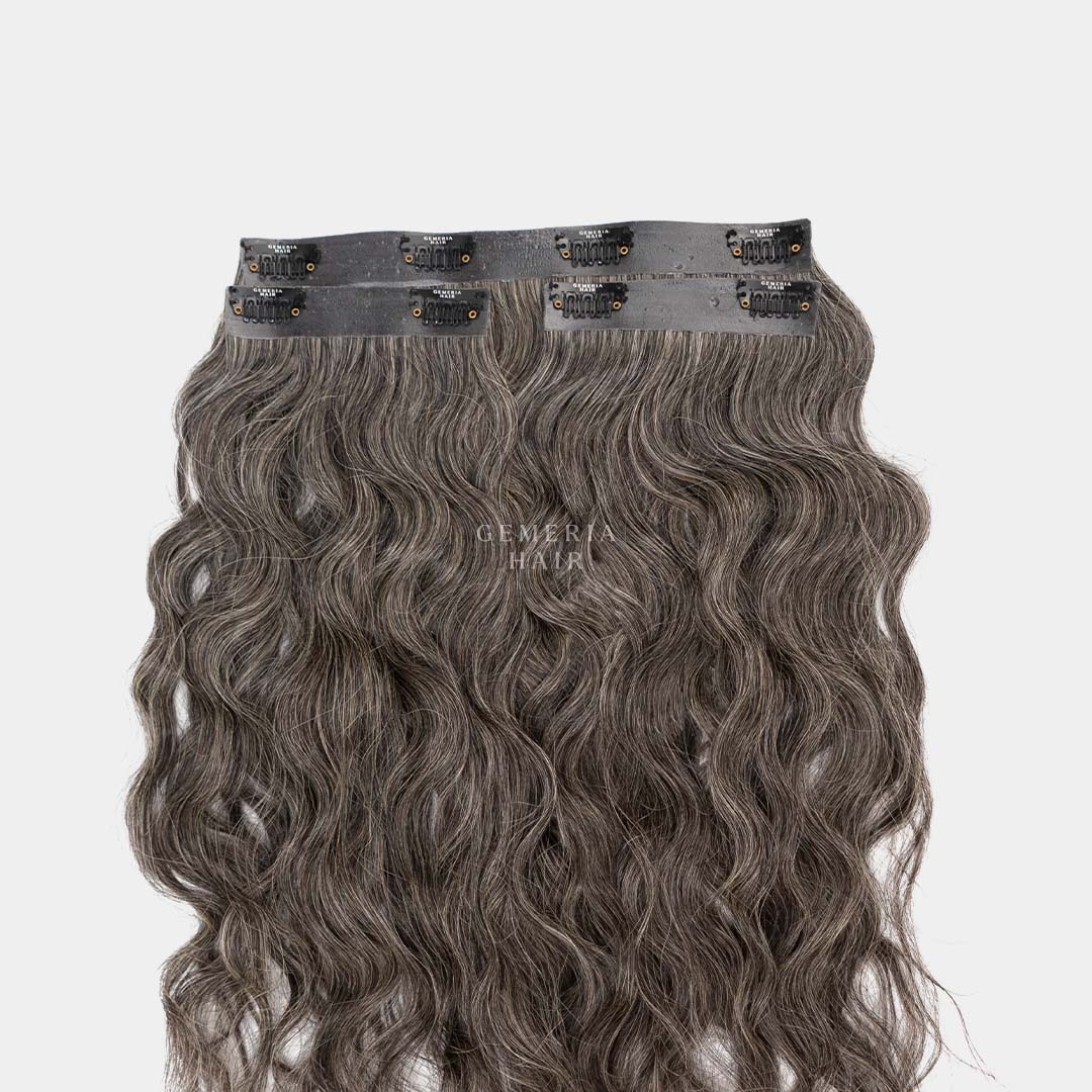 Grey Hair | Seamless | 3-piece Set Clip-In Hair Volumizer