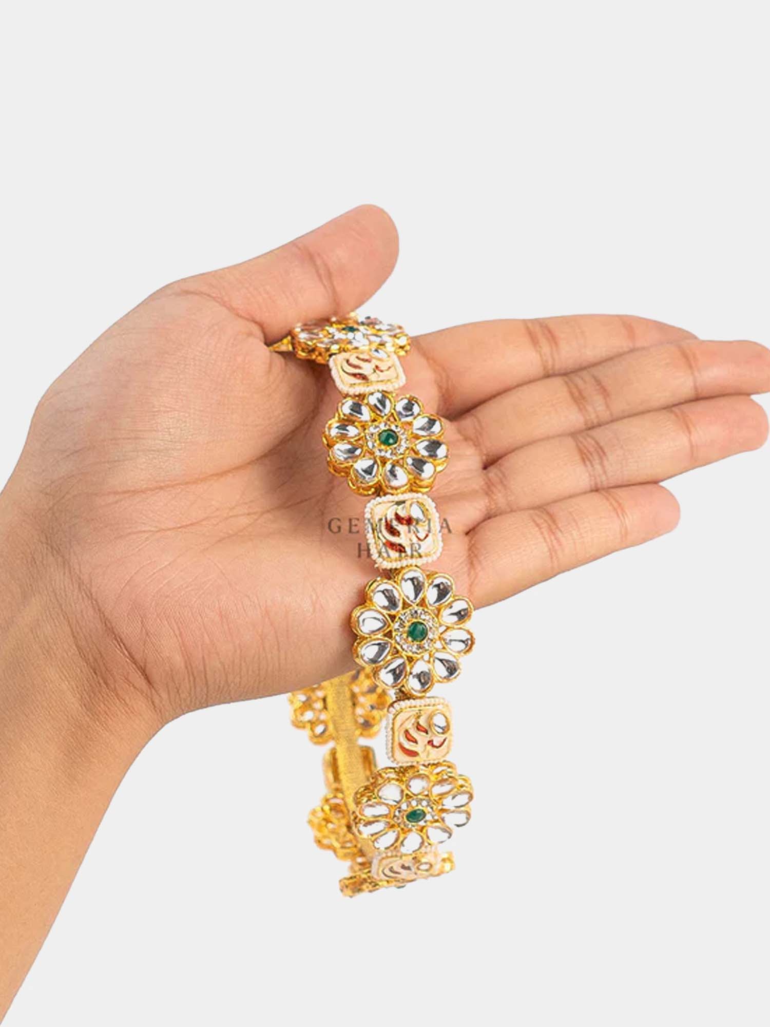 Rani Padmavati - Meenakari Hair Band | Sheeshphool Matthapatti ...