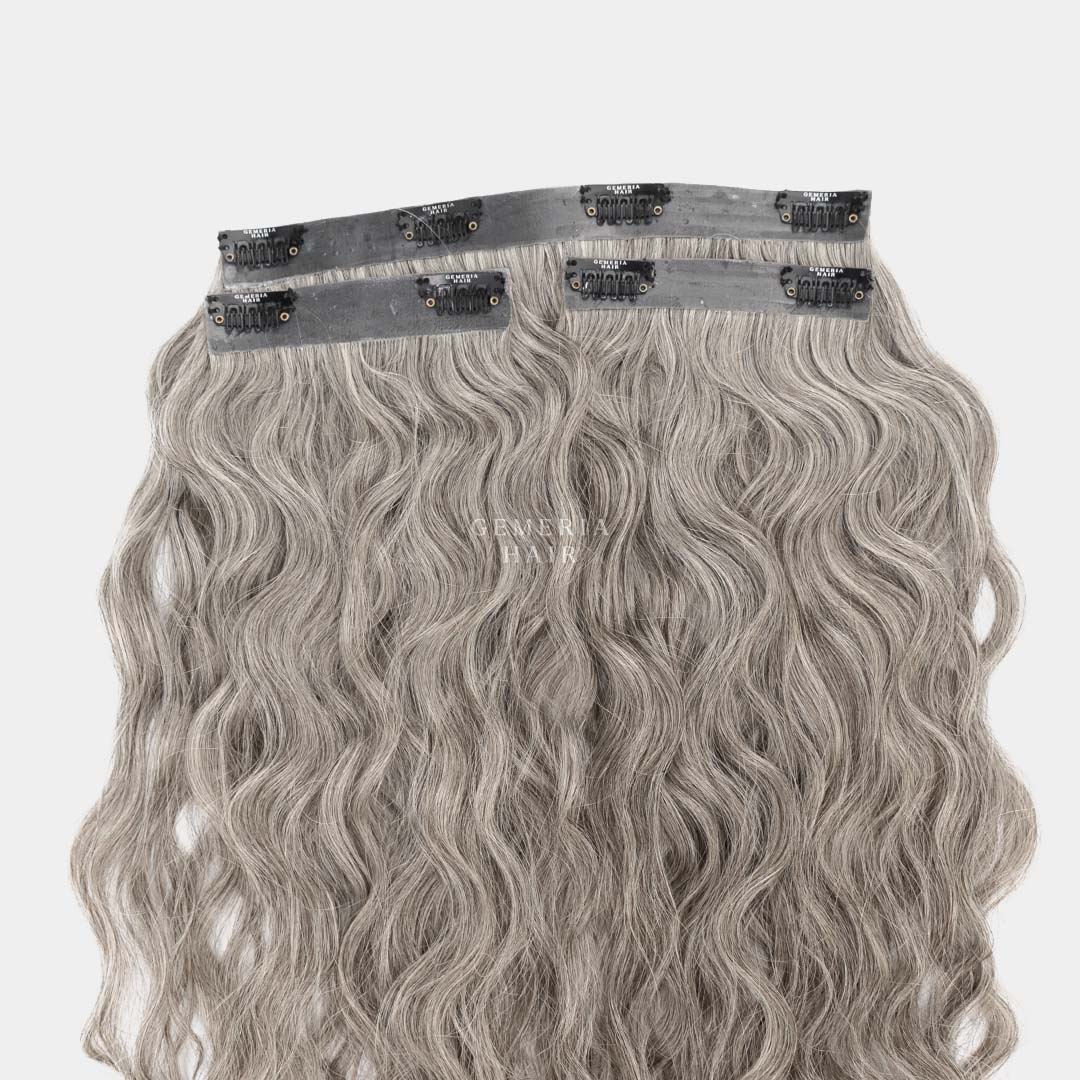 Grey Hair | Seamless | 3-piece Set Clip-In Hair Volumizer