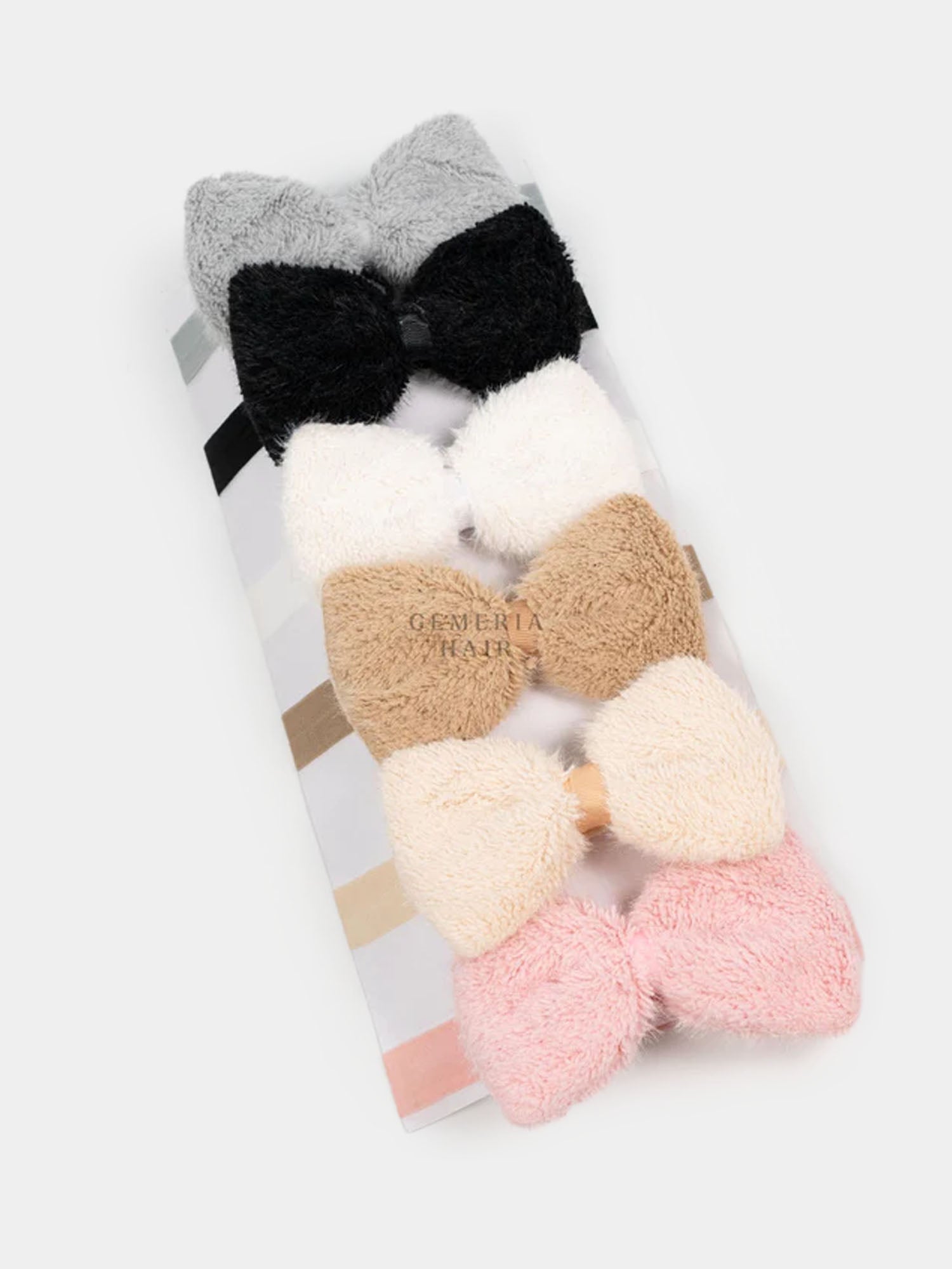 Soft & Furry Handmade Bow Hair Band | For Babies