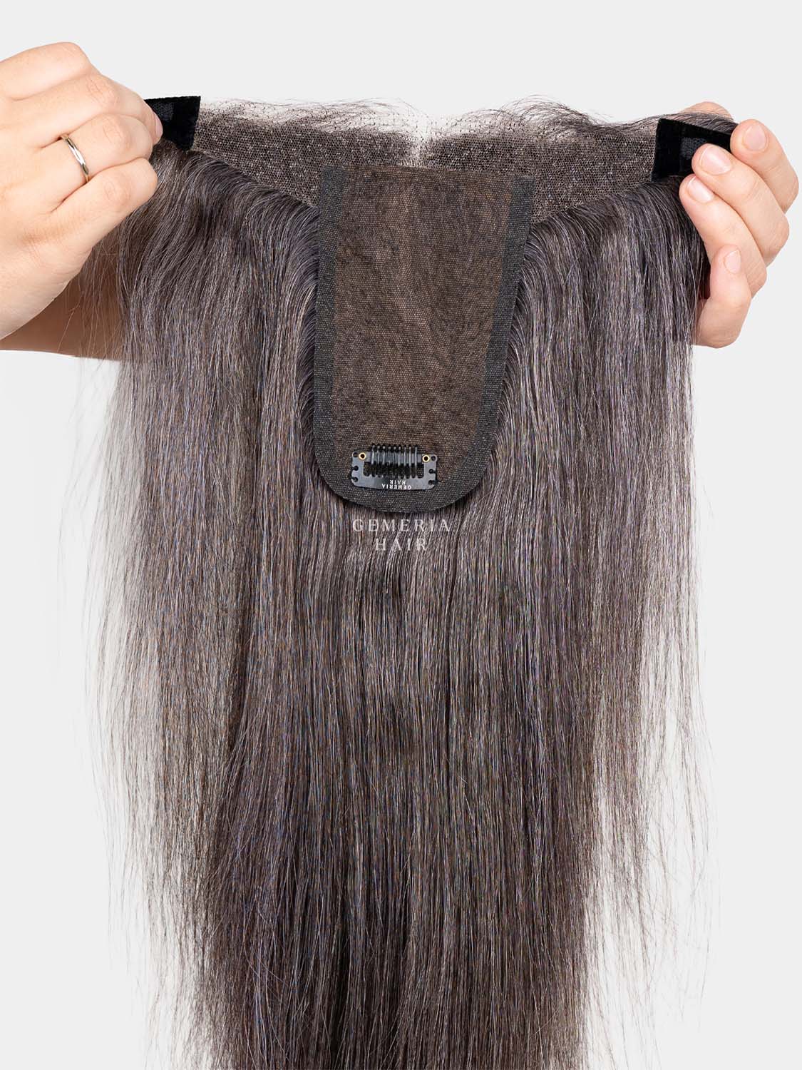 Front Lace Hair Band Topper | Bio-Base | Dark Grey