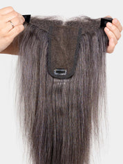 Front Lace Hair Band Topper | Bio-Base | Dark Grey