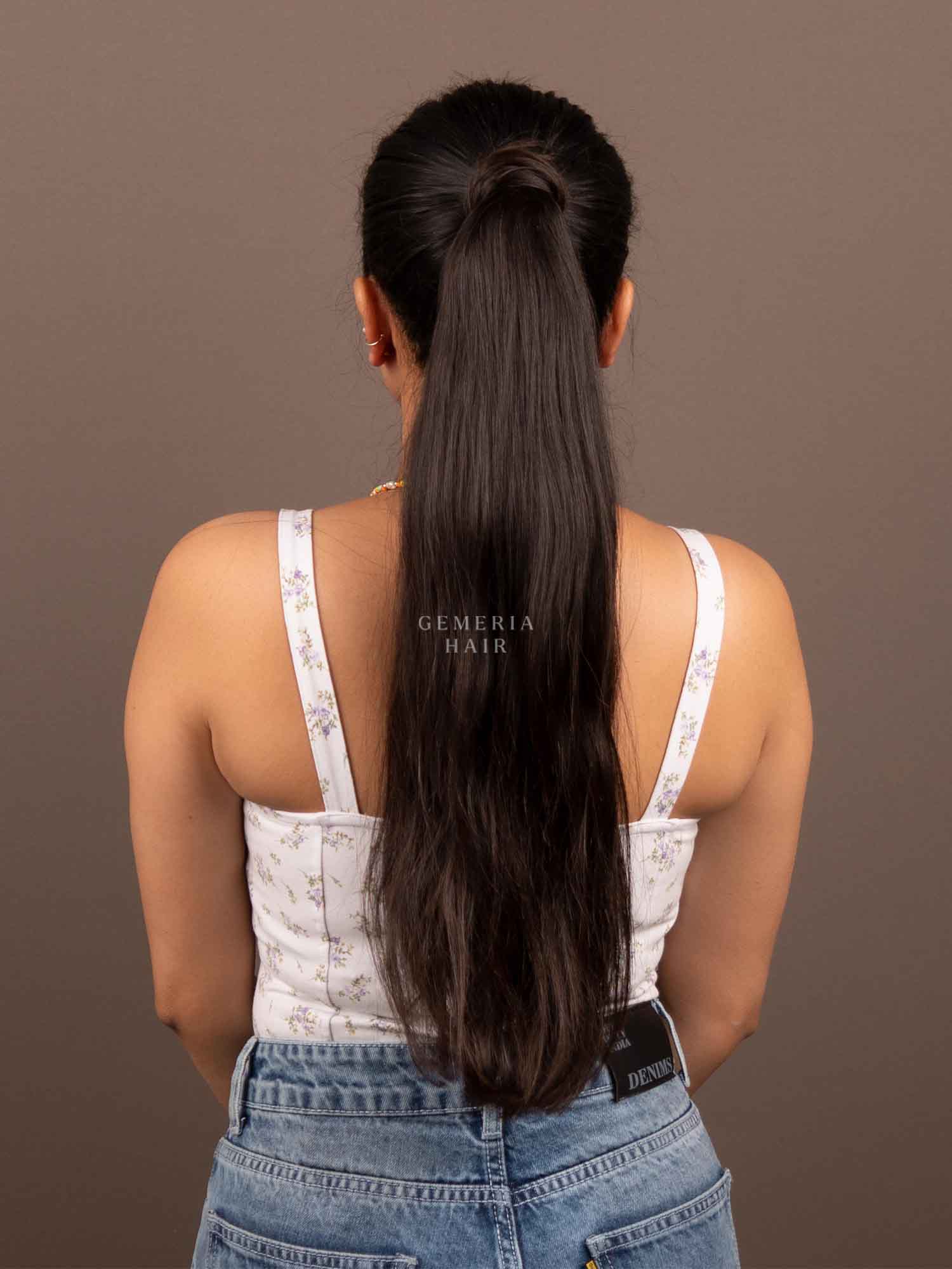 Buy Fully Wrap Around Ponytail hair Extensions Gemeriahair