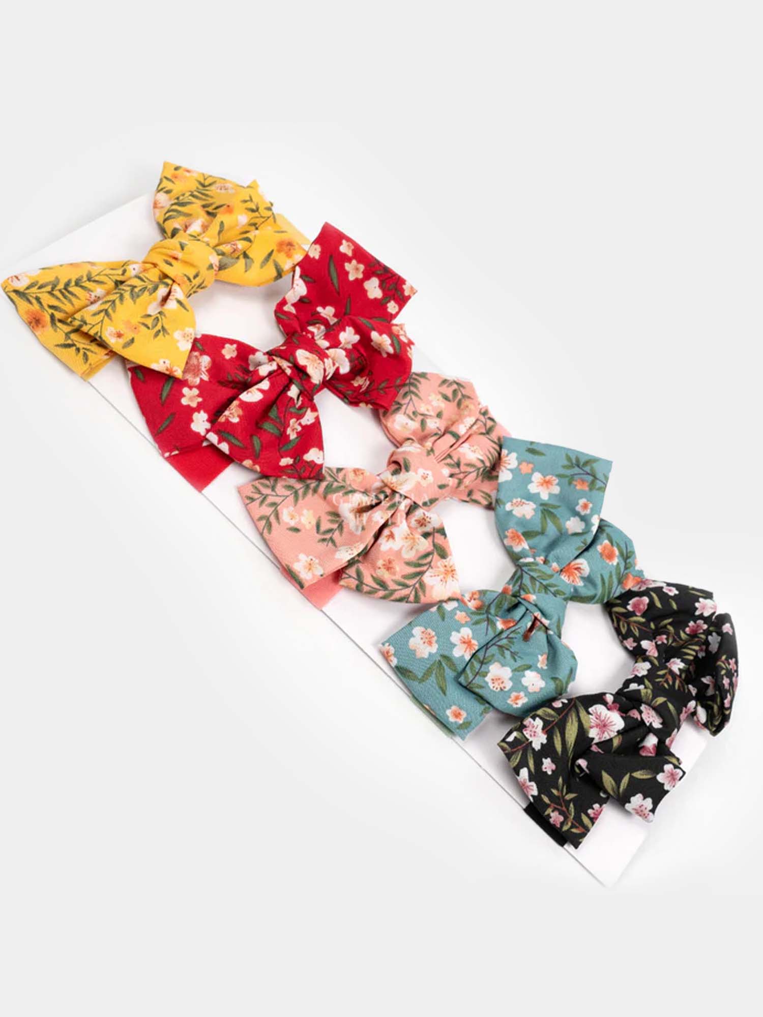 Floral Bow Handmade Head Band for Babies