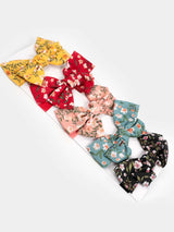 Floral Bow Handmade Head Band for Babies