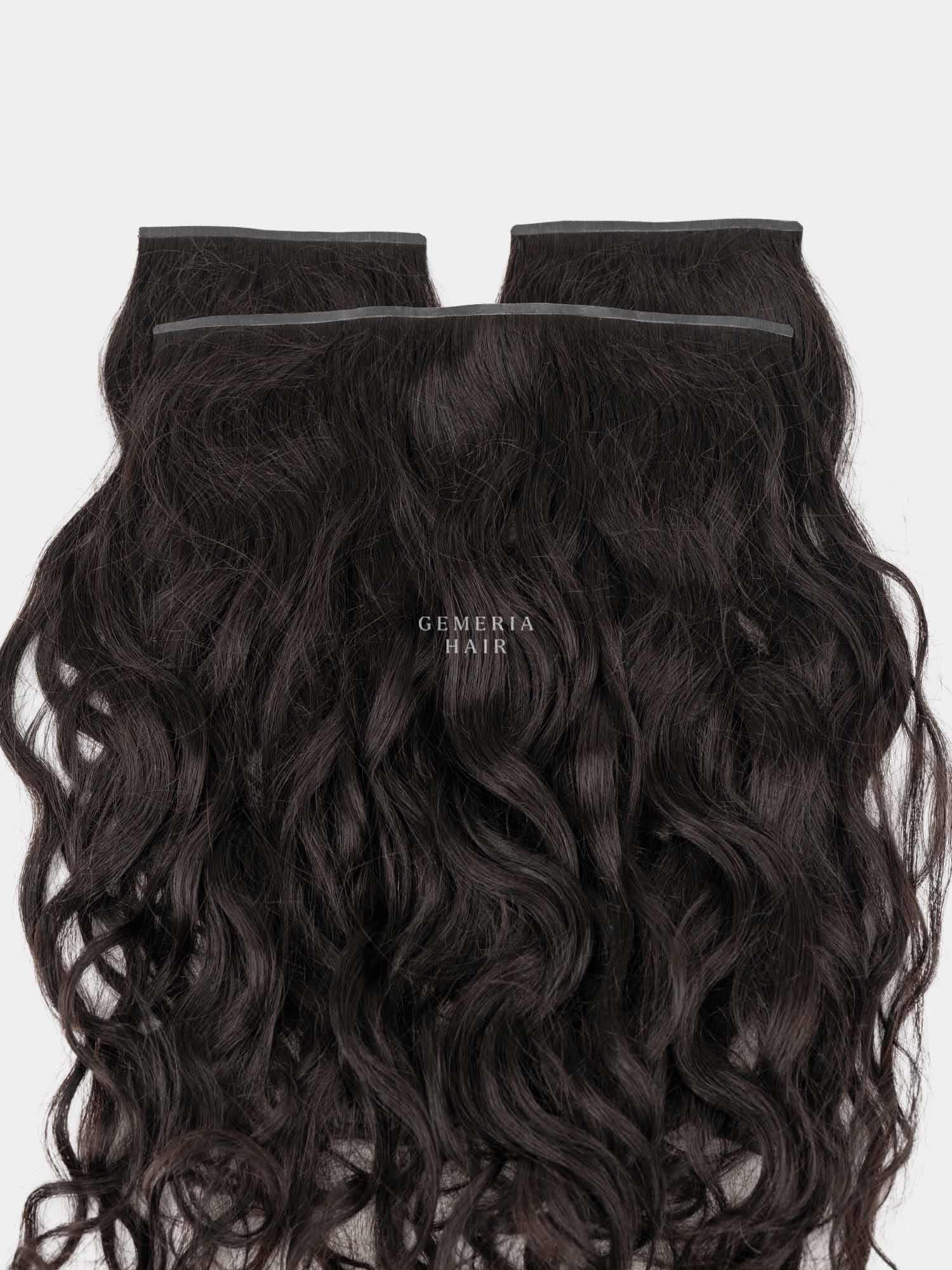 Seamless | 3 Piece Set Clip-In Hair Volumizer | Wavy