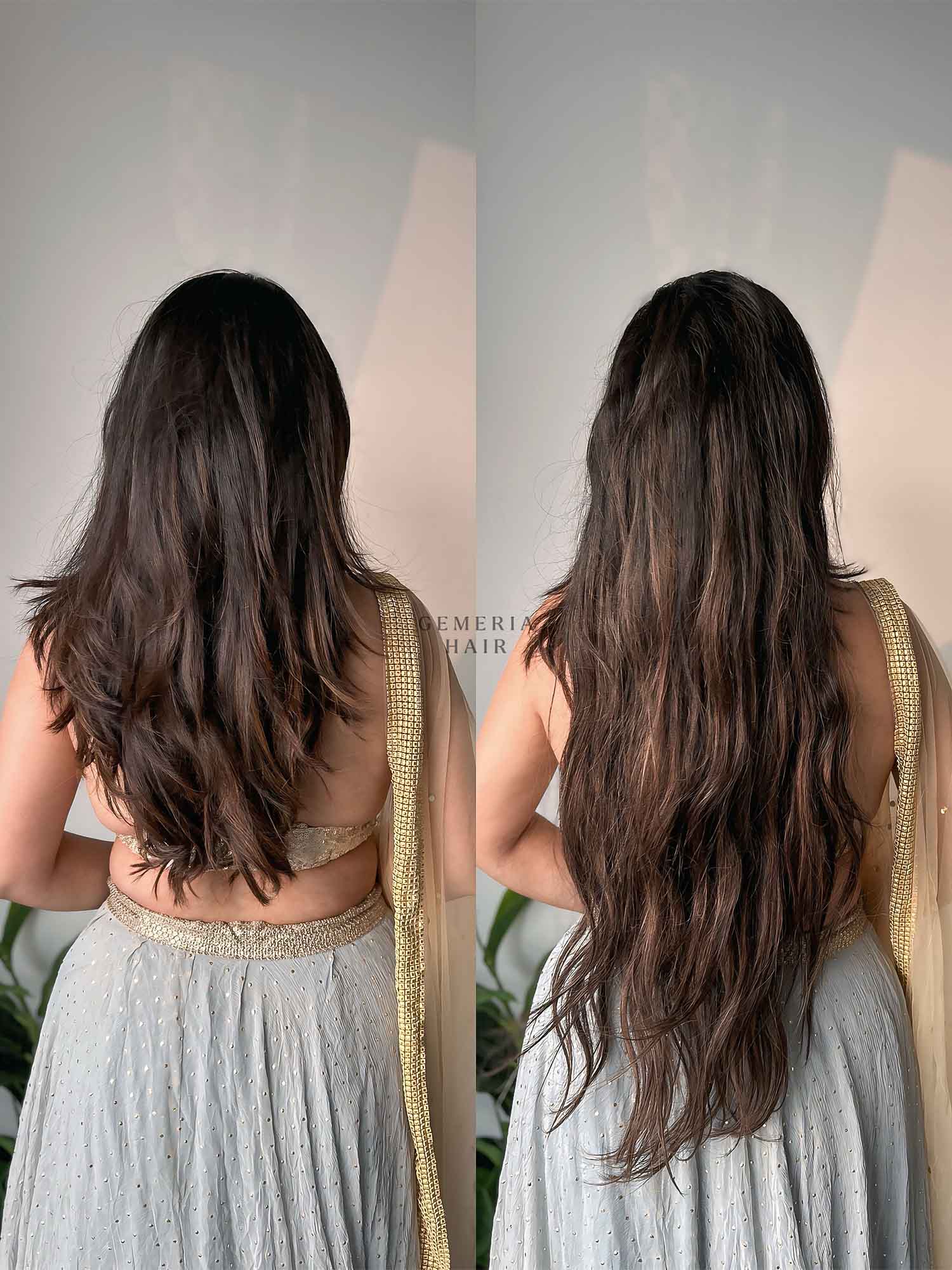 Chocolate Brown Balayage | Half Head Wig