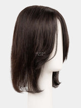 Hair Band Topper With Curtain Bangs | Bio-Base | Clip-Free