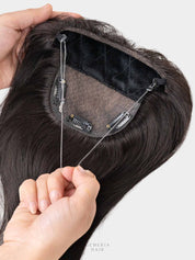 Hair Band Topper Max with Curtain Bangs| Clip-Free | Bio-Base