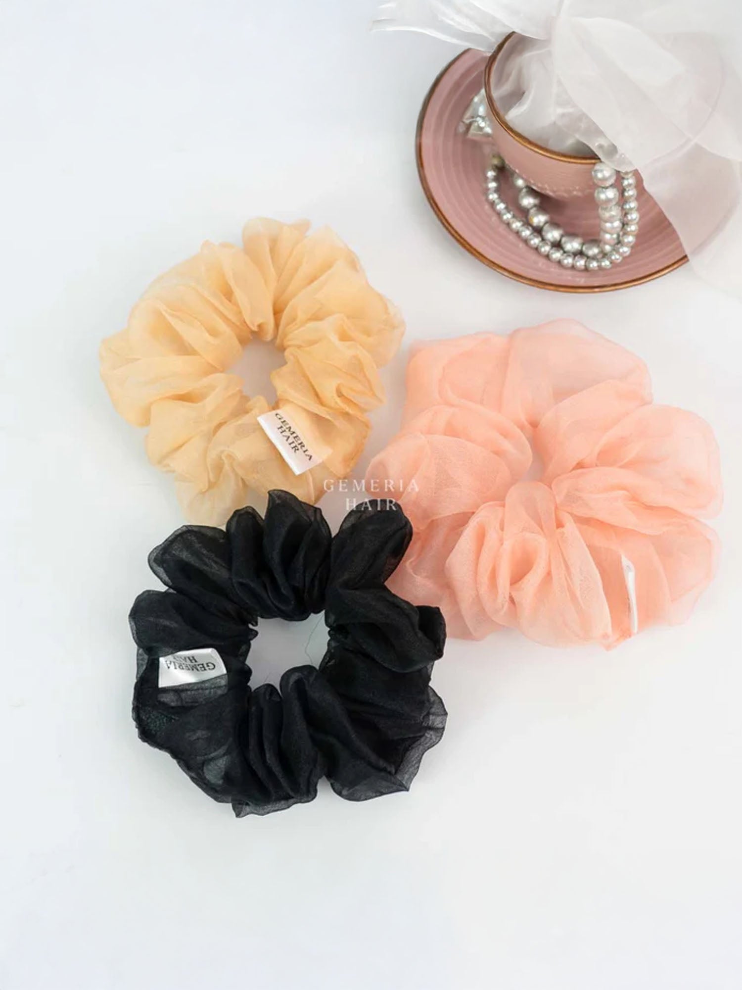 Organza Scrunchies | Medium/Regular