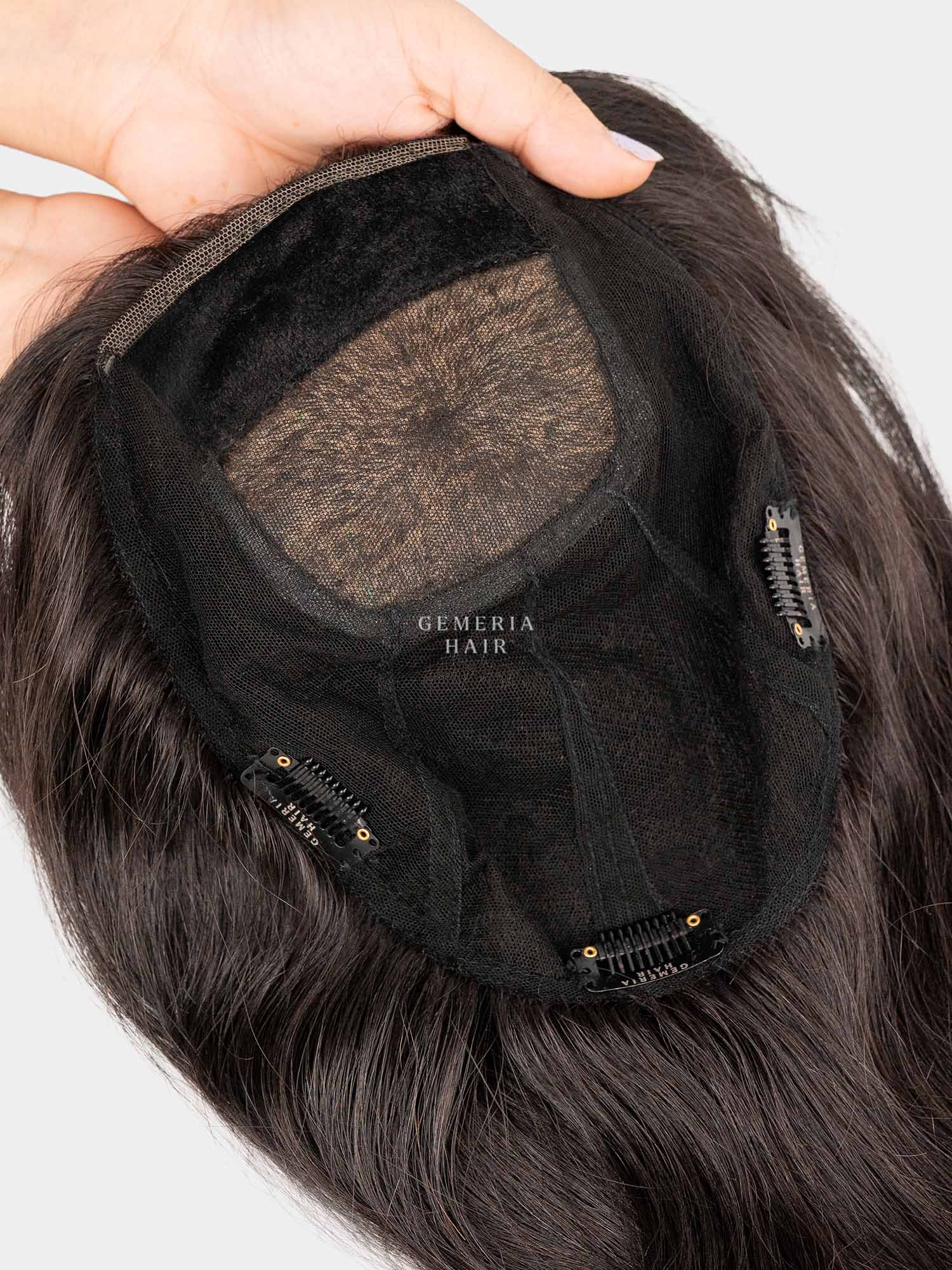 5"x8" | Volume Hair Topper | Crown Hair Topper | Bio-Base | Straight