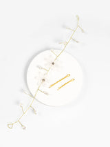 Pristine White Flower Hair Vine | Hair Tiara