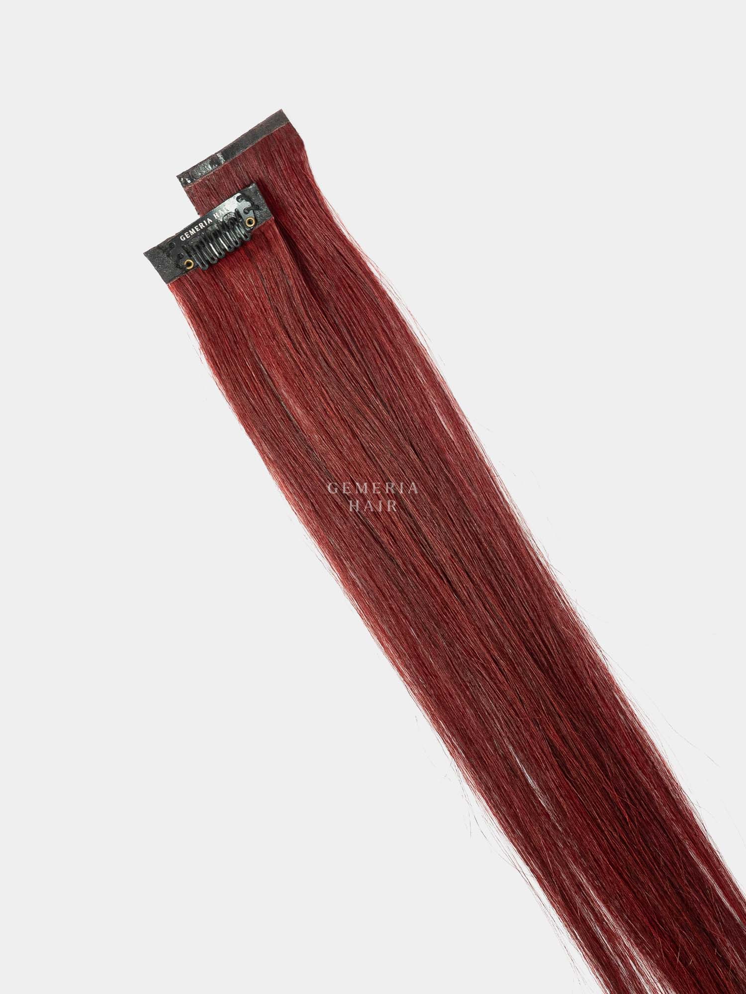 Wine Red Single Clip Highlights
