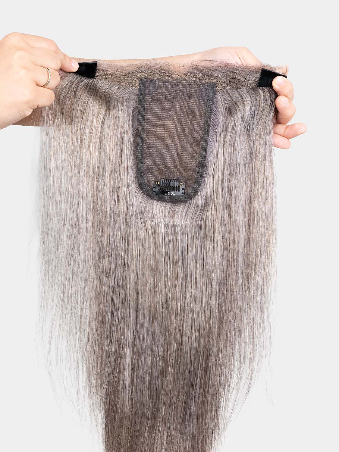 Front Lace Hair Band Topper | Bio-Base | Light Grey