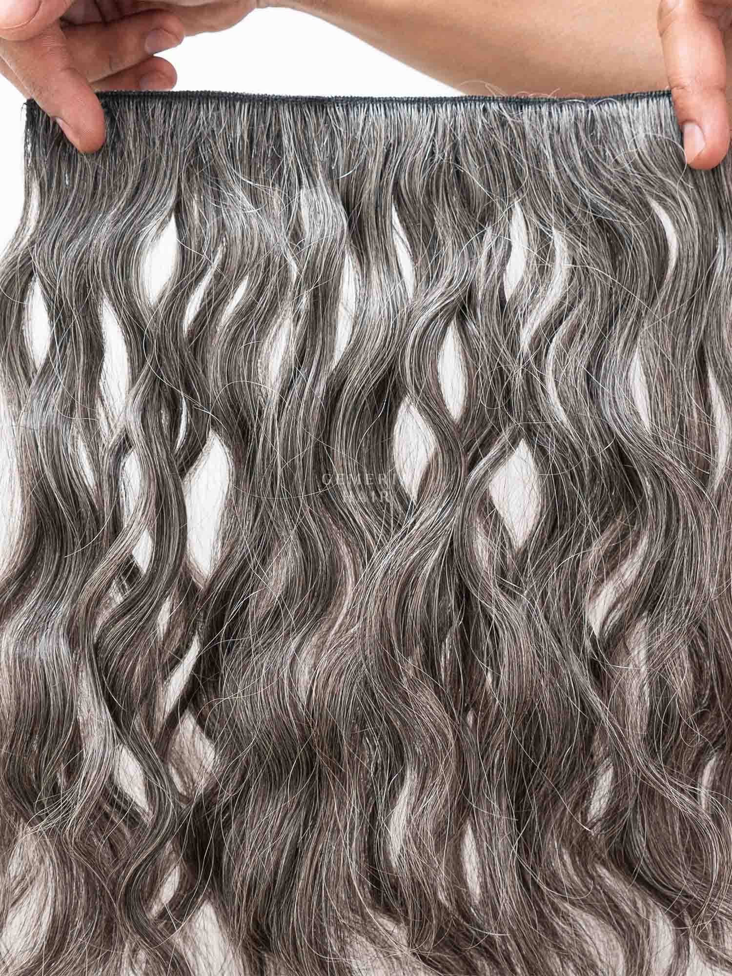 Grey Hair | Classic | 1 Piece Clip-In Volumizer