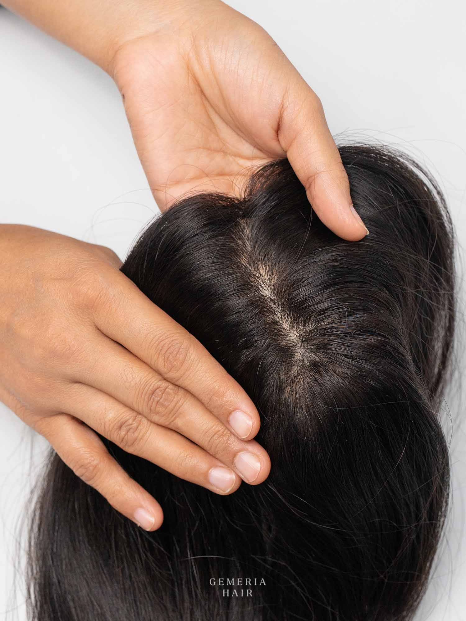 Hair Band Topper with Long Layers | Bio-Base | Clip-Free