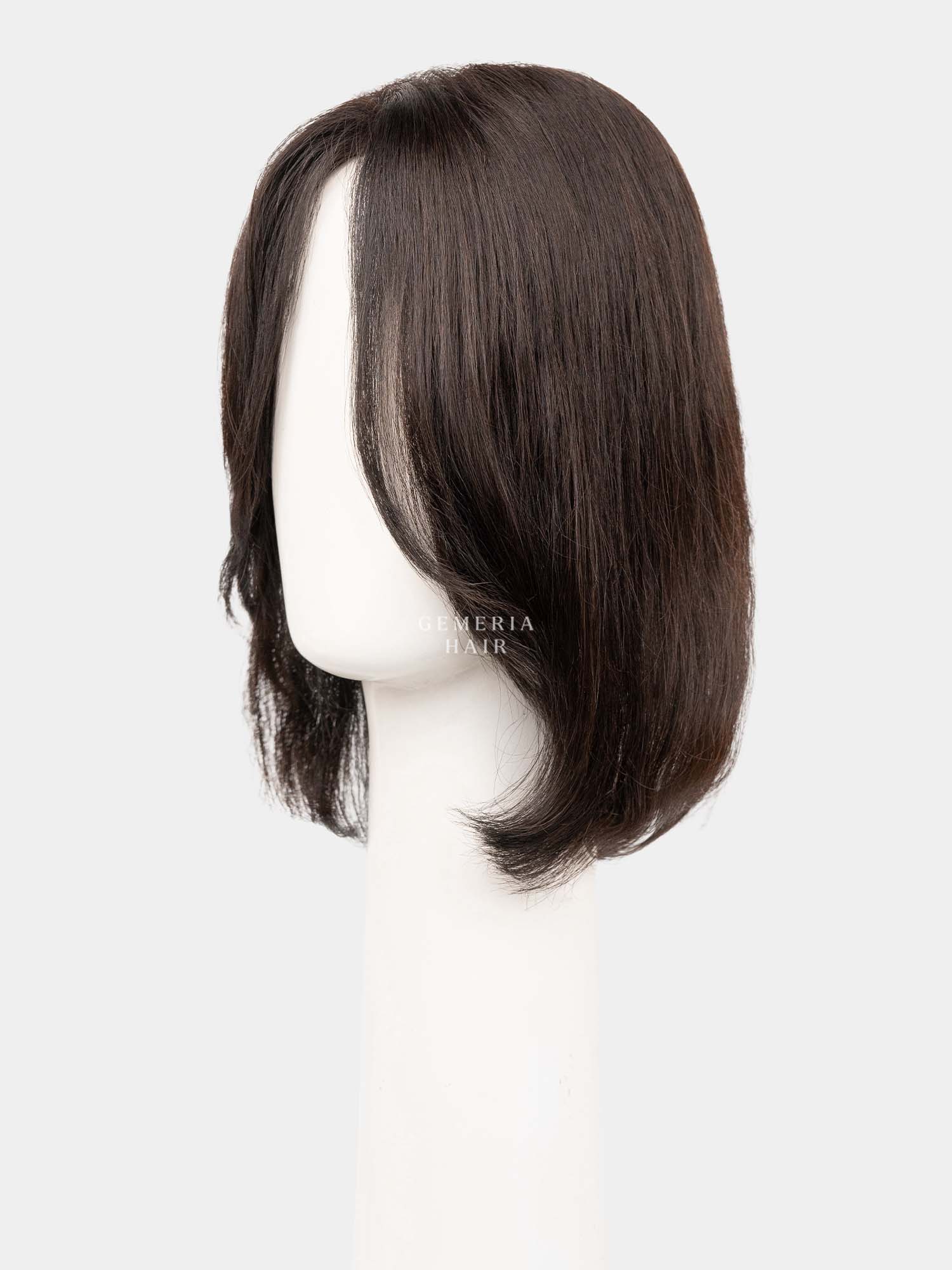 Hair Band Topper With Curtain Bangs | Bio-Base | Clip-Free