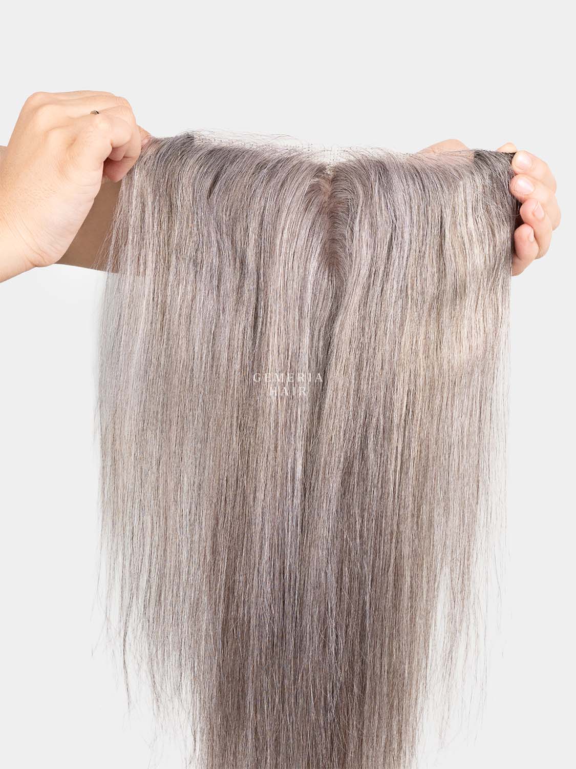 Front Lace Hair Band Topper | Bio-Base | Light Grey