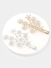 Diamante Celestial Star Tree Hair Side Clip