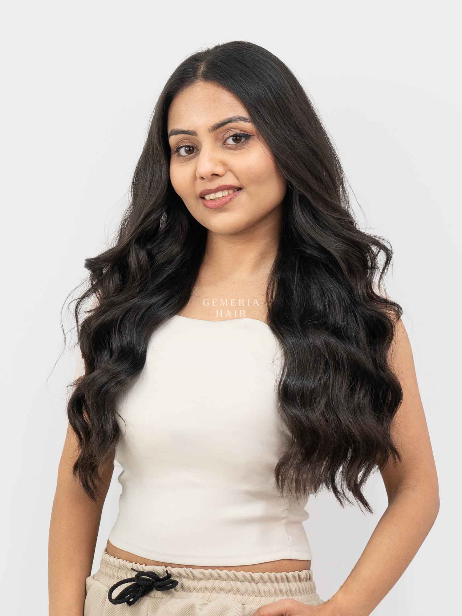 Seamless | 3 Piece Set Clip-In Hair Volumizer | Wavy