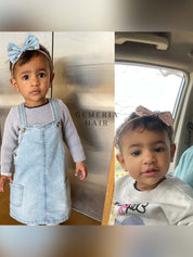 Sweet & Shy Handmade Bow Head Band For Baby Girl | 0-18 Months