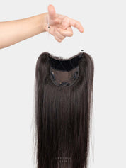 Hair Band Topper Max with Curtain Bangs| Clip-Free | Bio-Base