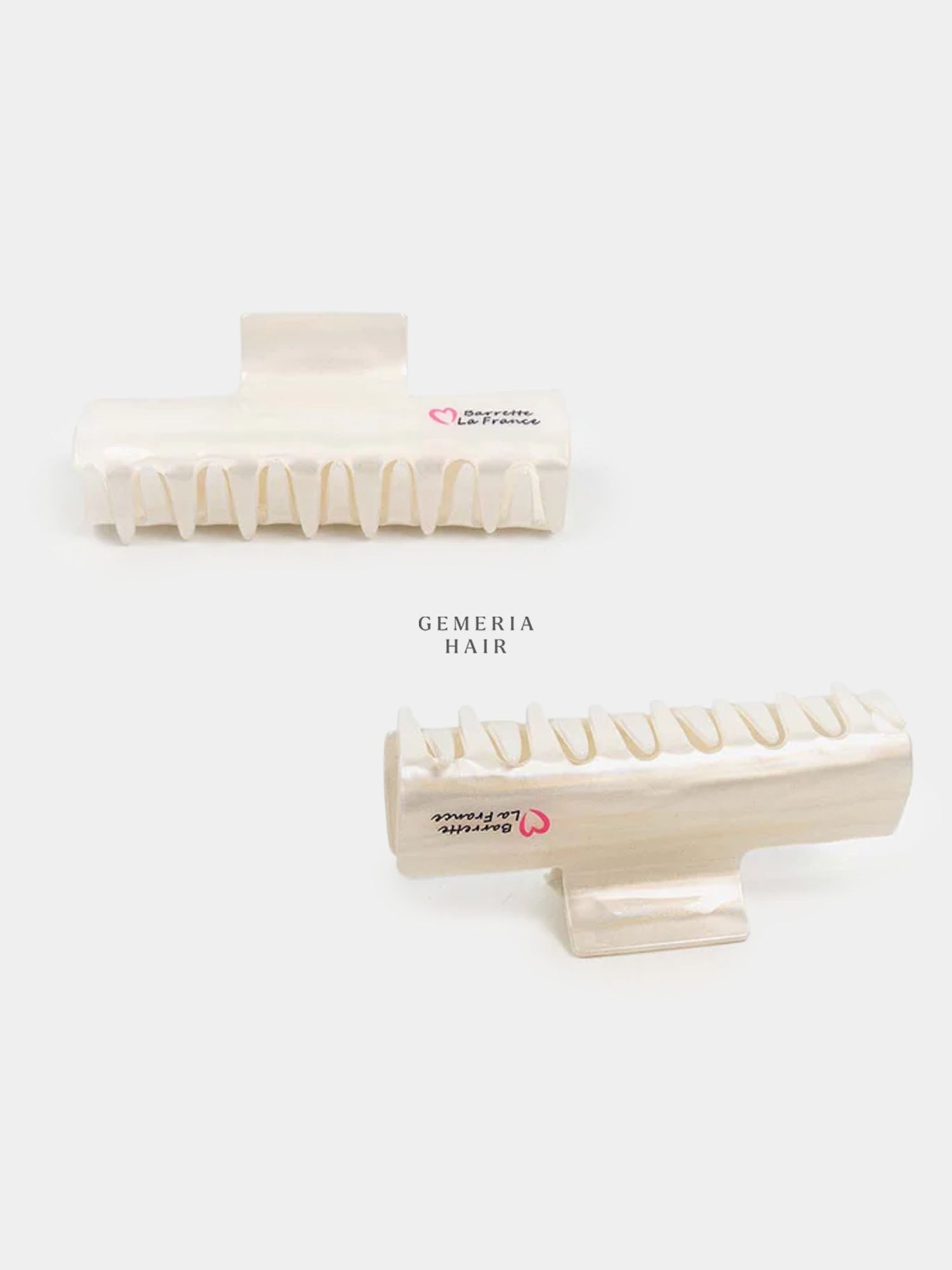 Textured Acrylic Hair Claw Clip