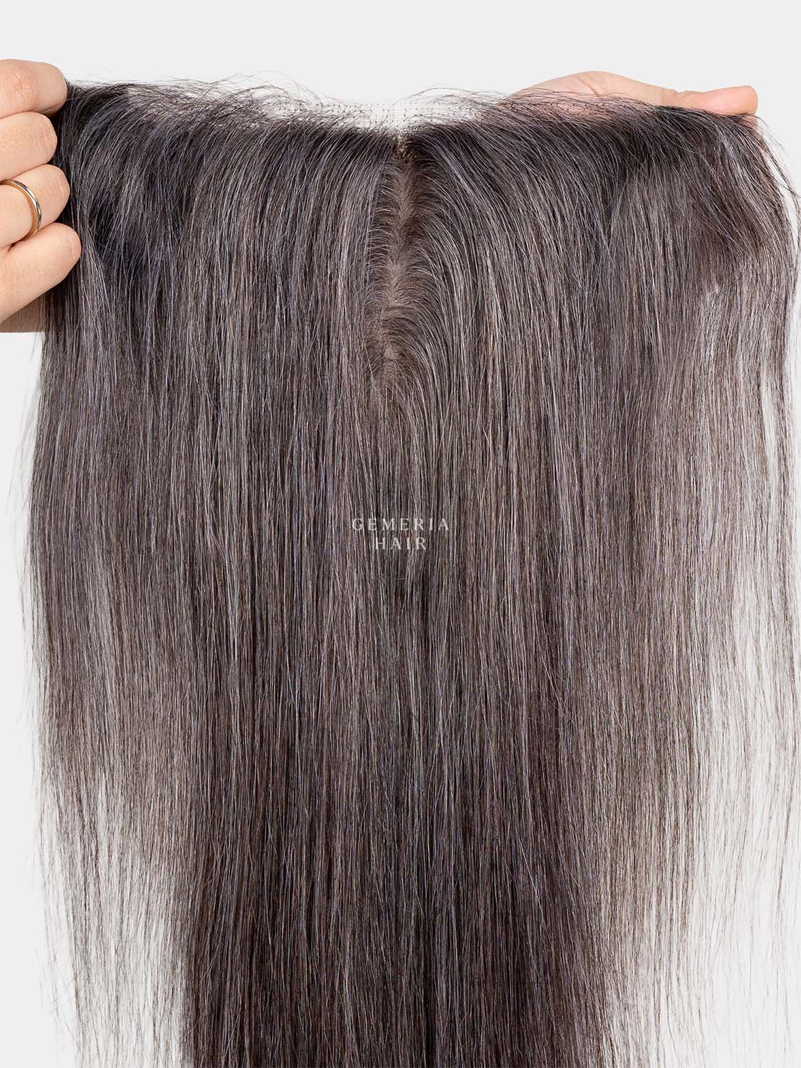 Front Lace Hair Band Topper | Bio-Base | Dark Grey