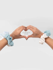 Triple Color Scrunchies