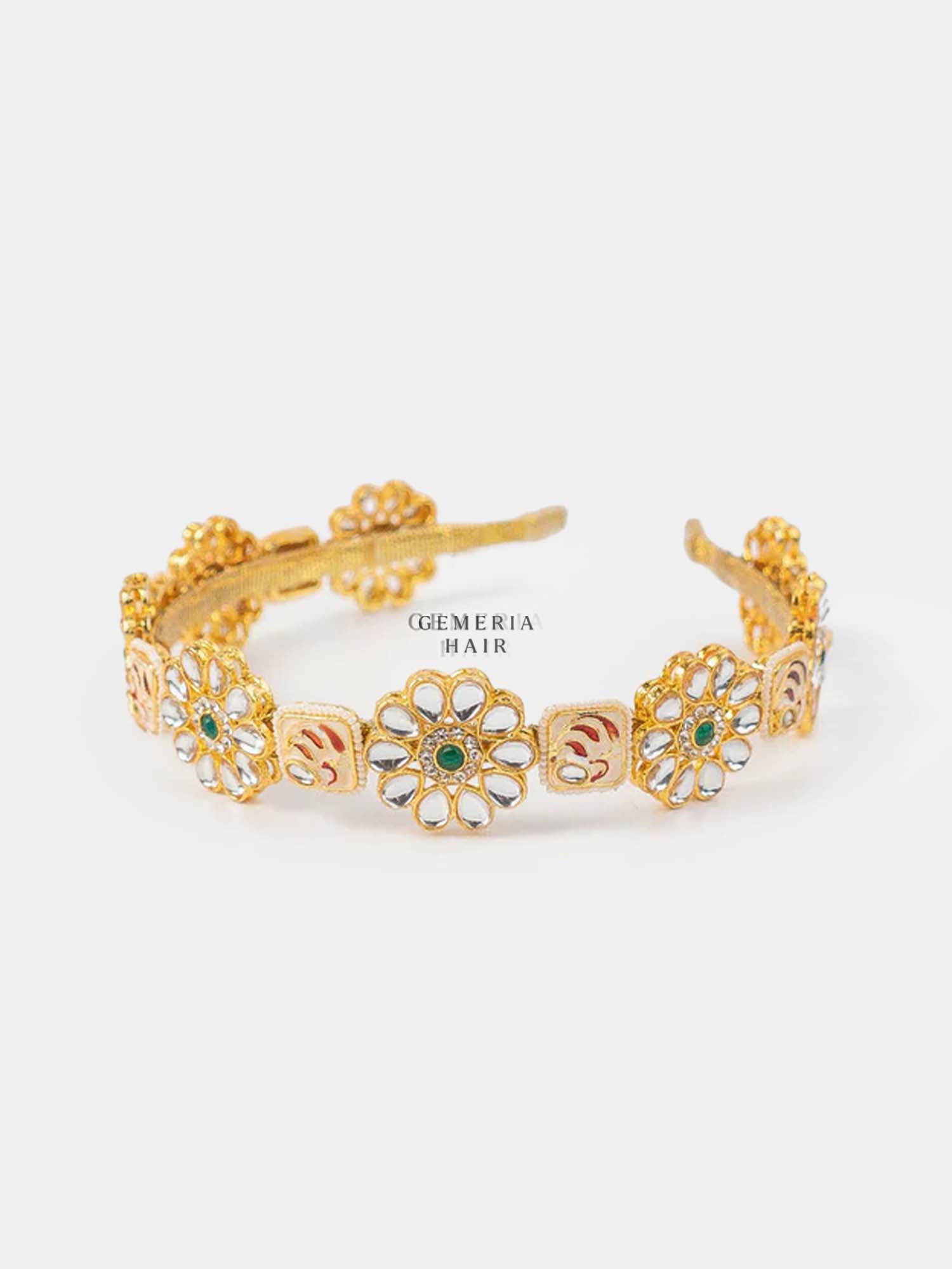 Rani Padmavati - Meenakari Hair Band | Sheeshphool Matthapatti