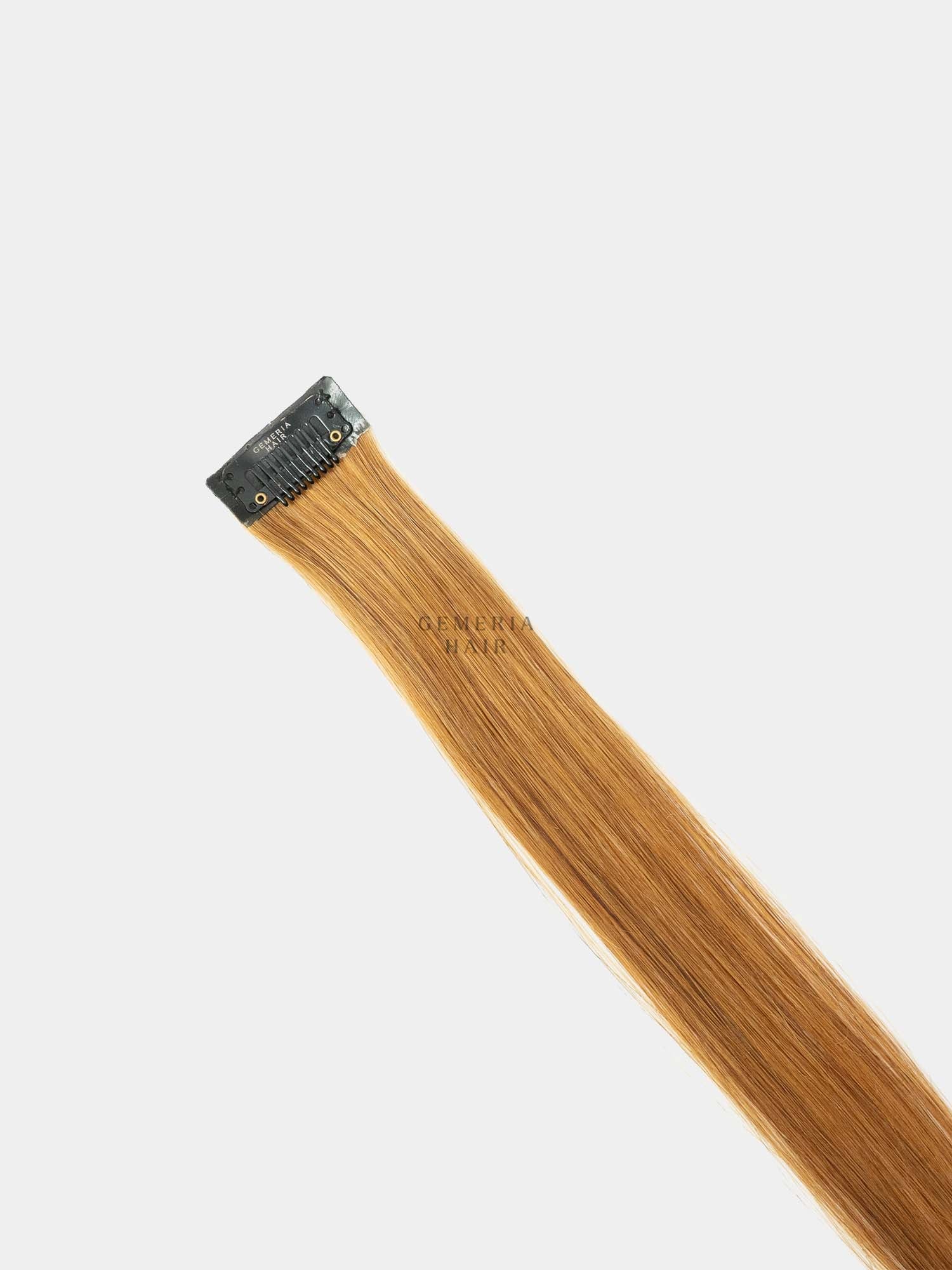 Caramel Brown Single Clip Highlights