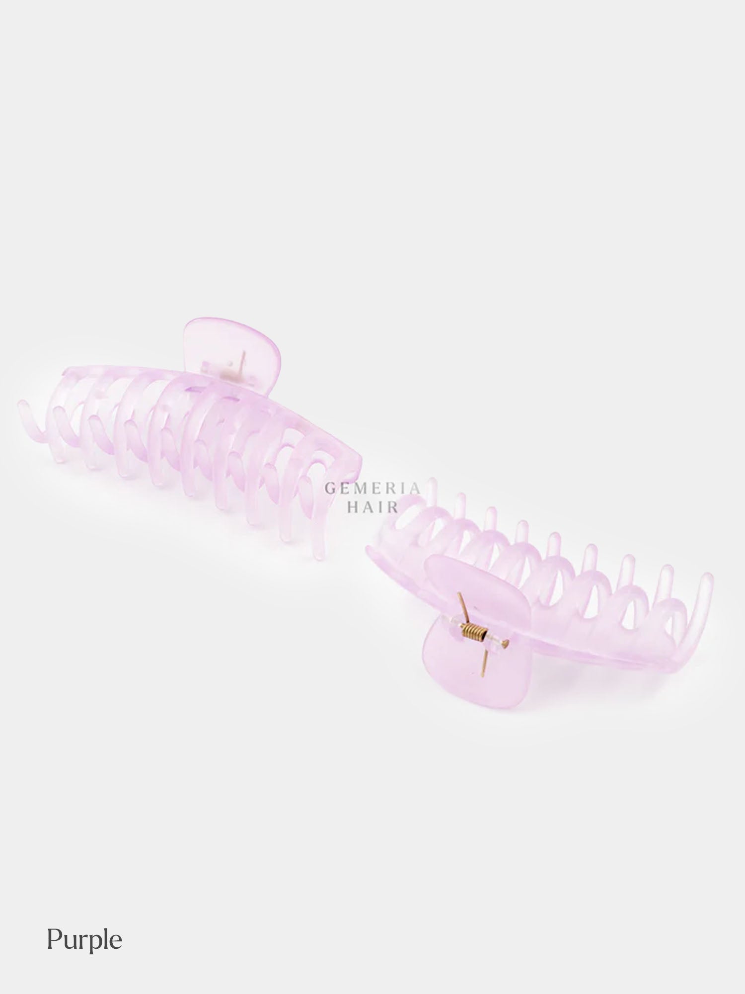 Frosted Ice Matte | Big Hair Claw Clips | Clutchers