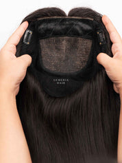 6"x10" | Volume Hair Topper | Crown Hair Topper | Bio-Base | Straight