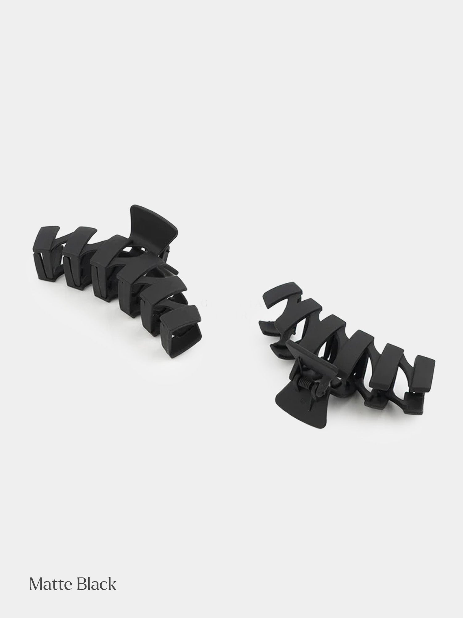Zig-Zag Matte | Large Hair Claw Clips | Clutchers