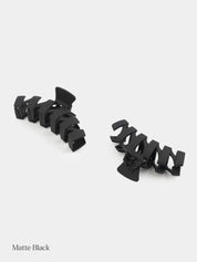 Zig-Zag Matte | Large Hair Claw Clips | Clutchers
