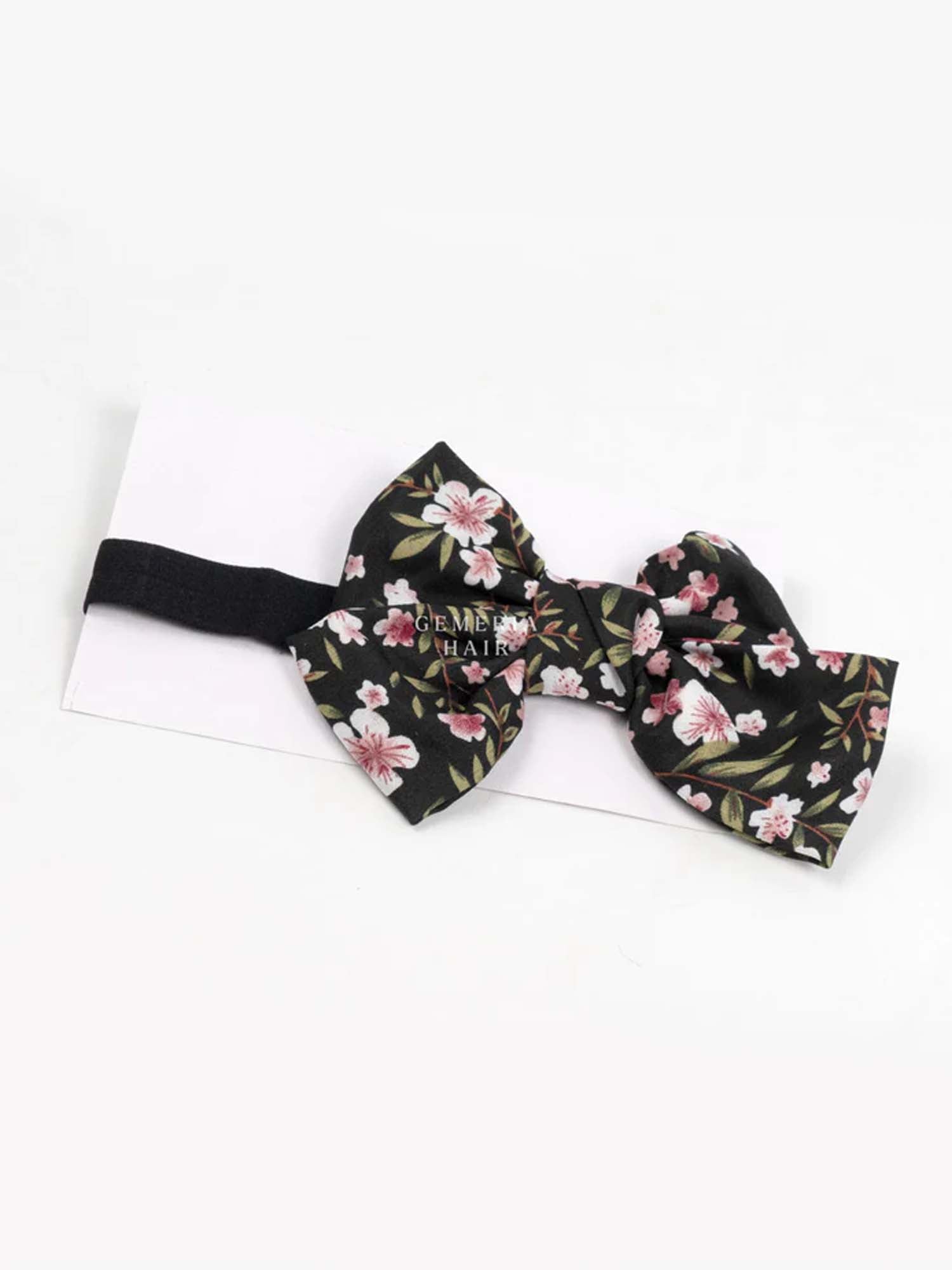 Floral Bow Handmade Head Band for Babies