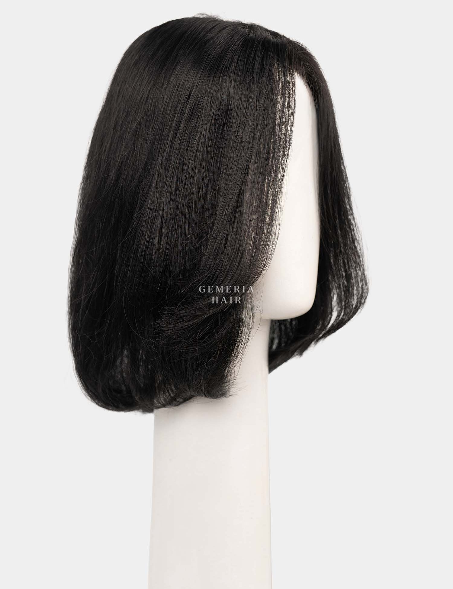 Hair band topper with long layers 