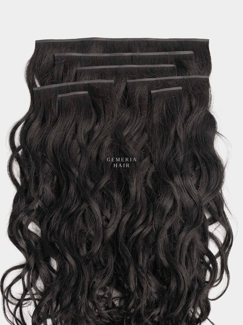 Seamless 7 Set Clip-In Extensions Wavy