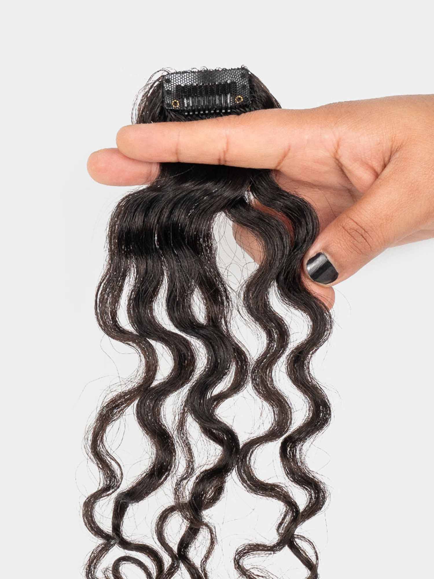 Curly Invisible Spot Cover Up Hair Patch