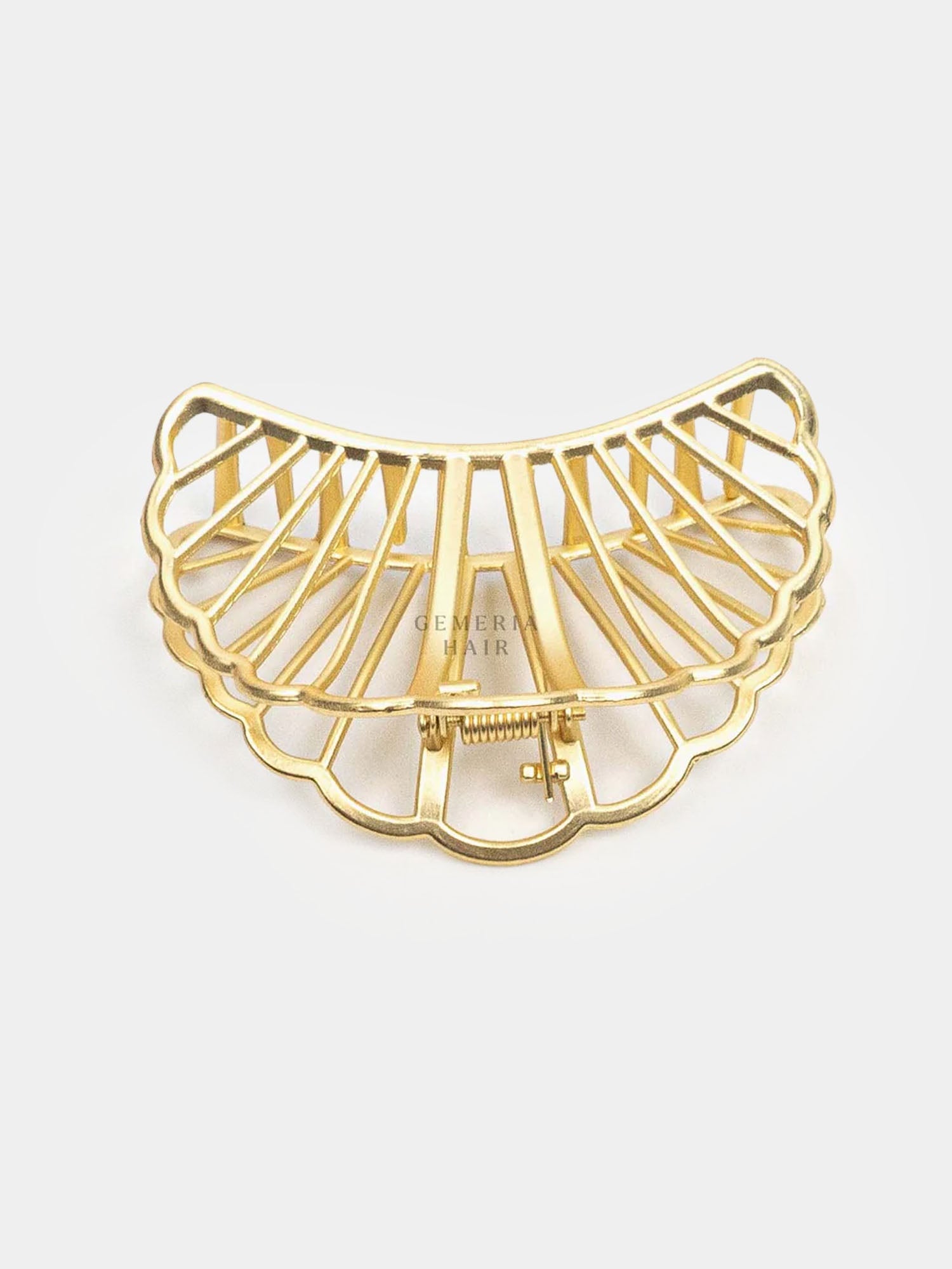 Sea-Shell Metal Hair Claw Clip