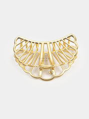 Sea-Shell Metal Hair Claw Clip