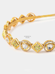 Rani Samyukta - Jadau Kundan Head Band | Sheeshphool Matthapatti