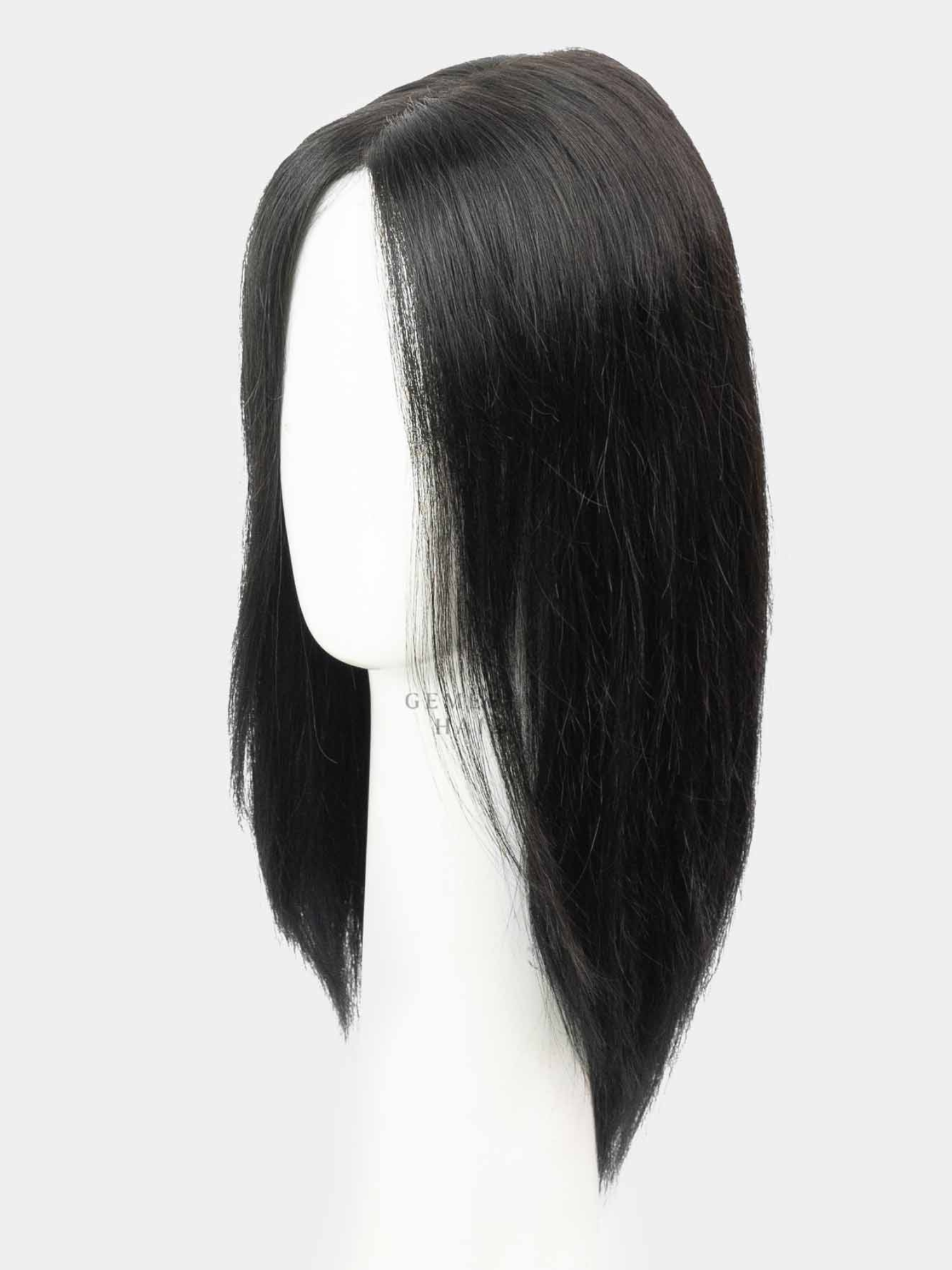 Short Full Head Wig | Silk Base Part | Natural Straight
