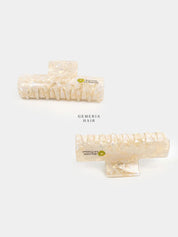 Textured Acrylic Hair Claw Clip