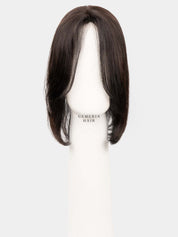 Hair Band Topper With Curtain Bangs | Bio-Base | Clip-Free