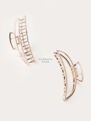 Crescent Moon Metal Large Hair Claw Clip