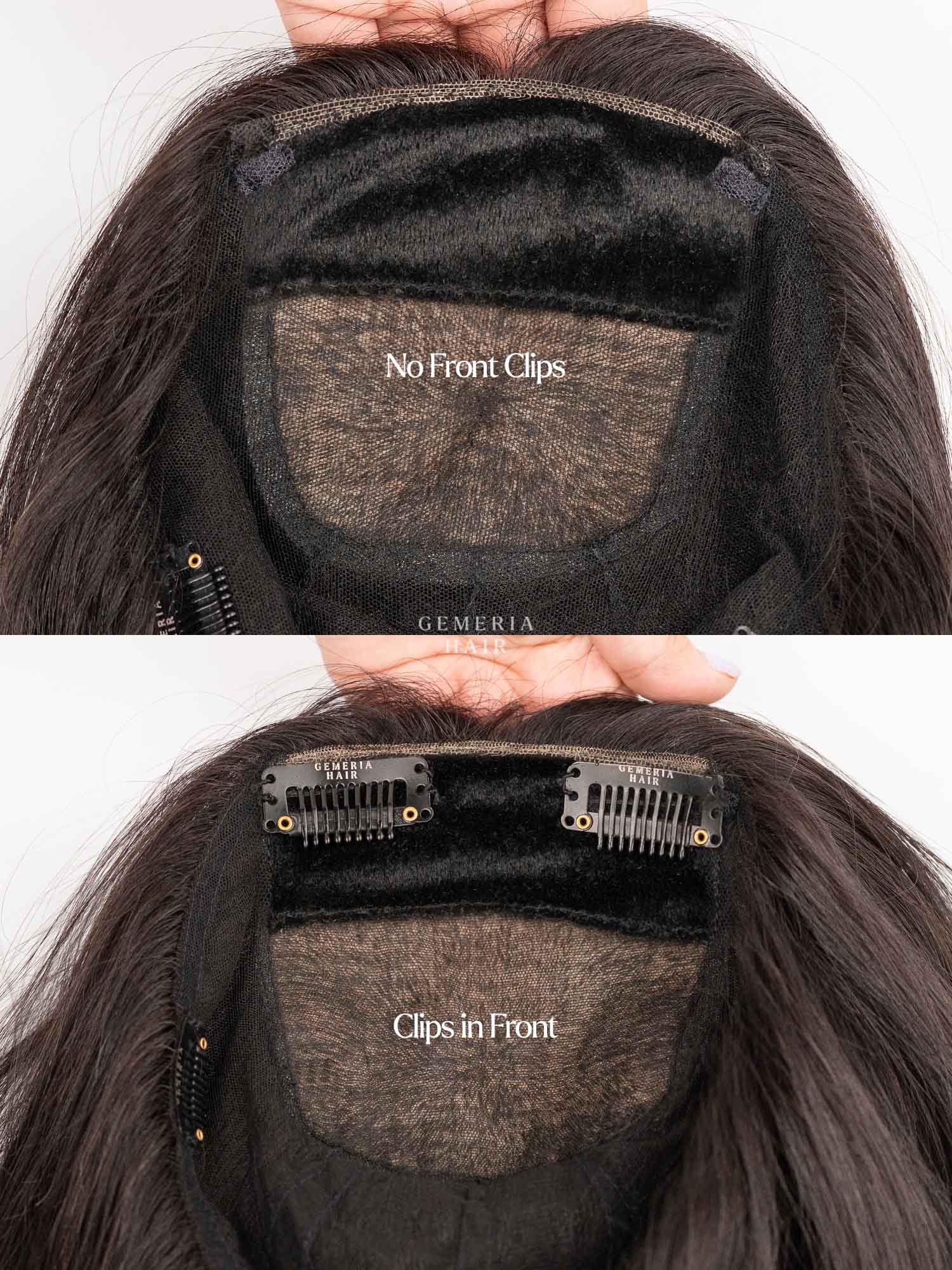 6"x10" | Volume Hair Topper | Crown Hair Topper | Bio-Base | Straight